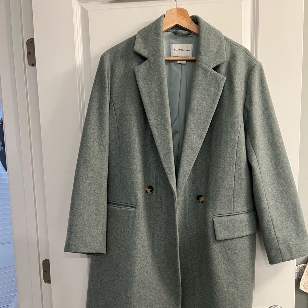 Club Monaco wool peacoat